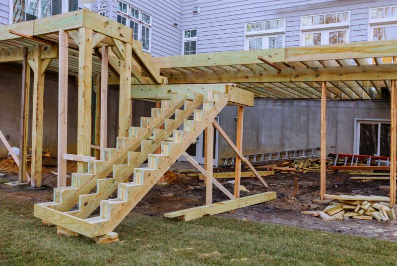 Elevated Deck Construction