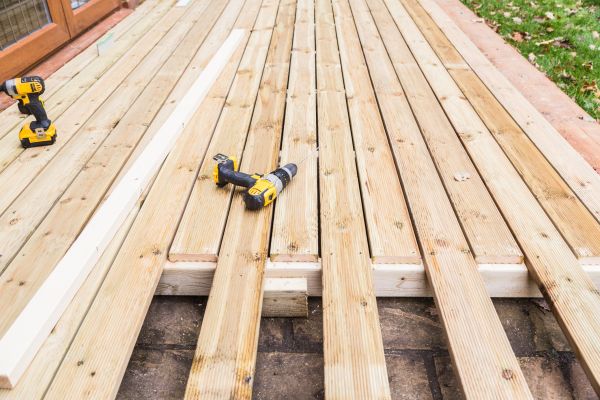 Damaged Deck Boards Repair in Carrollton