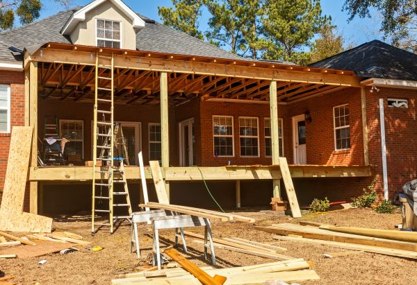 Sagging Deck Repair in Carrollton
