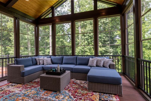 Enclosed Deck Installation in Carrollton