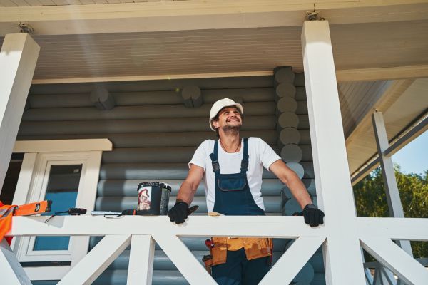 Porch Ceiling Construction in Carrollton